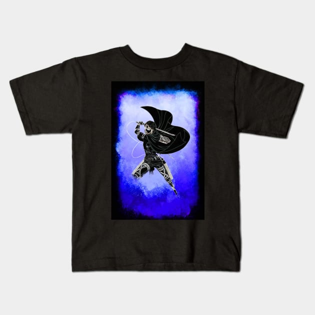 ackerman levi Kids T-Shirt by Sakent